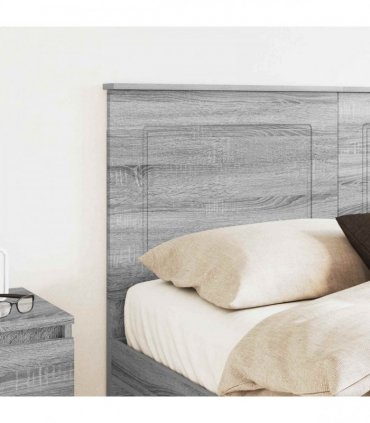 vidaXL Headboard Grey Sonoma 100 cm Engineered Wood