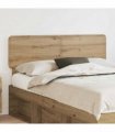 vidaXL Headboard Artisan Oak Engineered wood