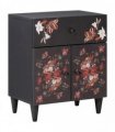 vidaXL Bedside Table Multicolour 50 x 33 x 60 cm Solid Mango Wood