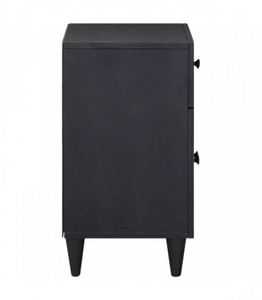 vidaXL Bedside Table Multicolour 50 x 33 x 60 cm Solid Mango Wood