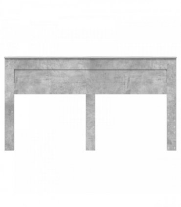 vidaXL Headboard Concrete Grey Engineered wood