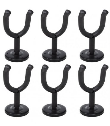 Guitar Wall Mount Hanger Set 6 pcs