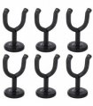 Guitar Wall Mount Hanger Set 6 pcs