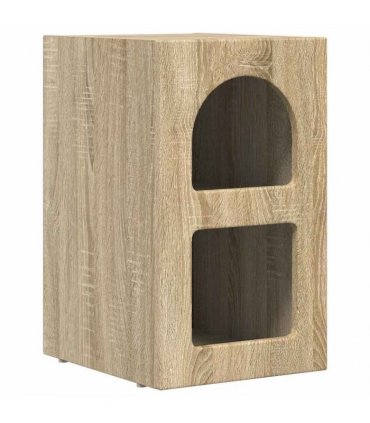 vidaXL Bedside Table ELST 2 pcs Sonoma Oak 29.5 x 33.5 x 50 cm