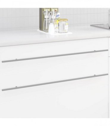vidaXL Cabinet Handle 12 pcs Silver 900 mm Stainless Steel