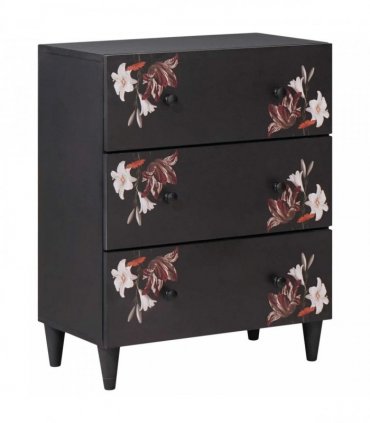vidaXL Storage Cabinets Multicolour 60 x 33.5 x 75 cm Solid Mango Wood