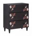 vidaXL Storage Cabinets Multicolour 60 x 33.5 x 75 cm Solid Mango Wood