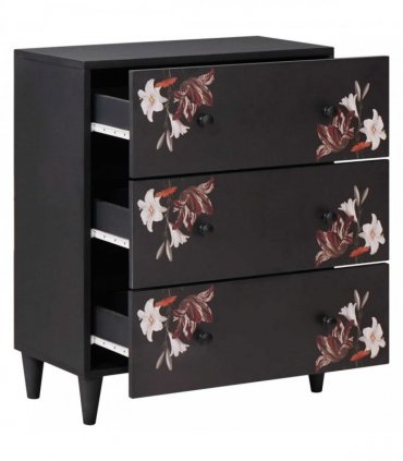 vidaXL Storage Cabinets Multicolour 60 x 33.5 x 75 cm Solid Mango Wood