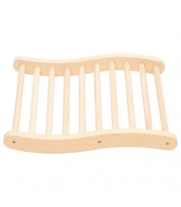 vidaXL S-Shape Sauna Backrest Solid Wood Pine