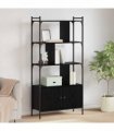 vidaXL Bookcase 76.5 x 30 x 154.5 cm Engineered Wood