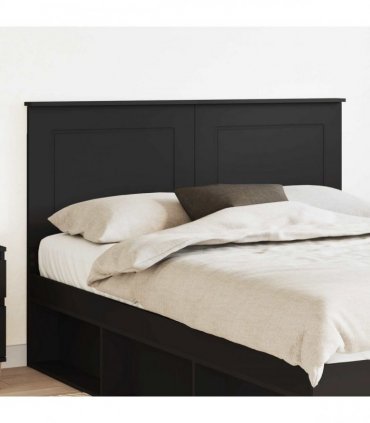 vidaXL Headboard Black Oak 100 cm Engineered Wood