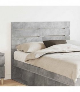 vidaXL Headboard Concrete Grey Engineered wood
