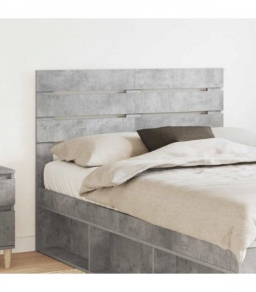 vidaXL Headboard Concrete Grey Engineered wood