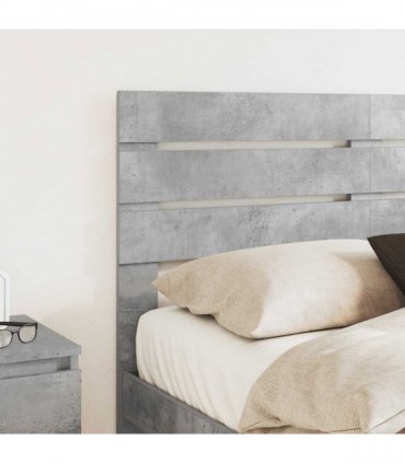 vidaXL Headboard Concrete Grey Engineered wood