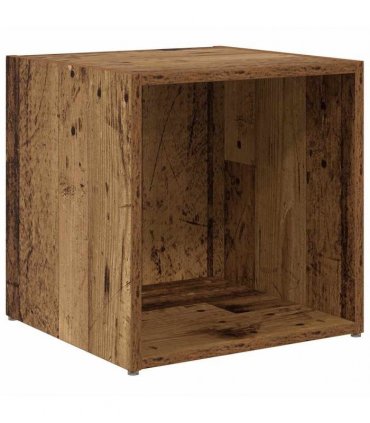 vidaXL TV Cabinet Set 4 pcs Old Wood 37 x 35 x 37.5 cm Engineered Wood