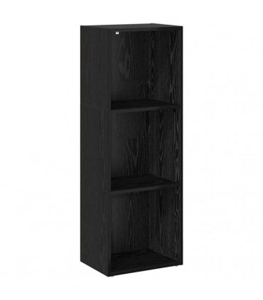 vidaXL Bookshelf Black Oak 40 x 30 x 114 cm Engineered Wood