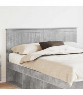 vidaXL Headboard Concrete Grey Engineered wood