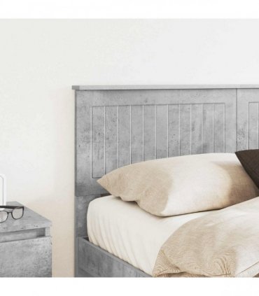 vidaXL Headboard Concrete Grey Engineered wood