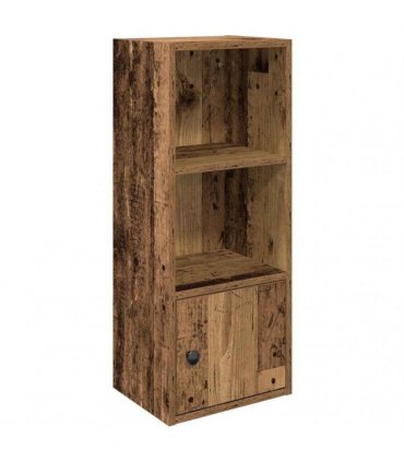 vidaXL Bookcase Old Wood 31x24x77 cm Engineered Wood