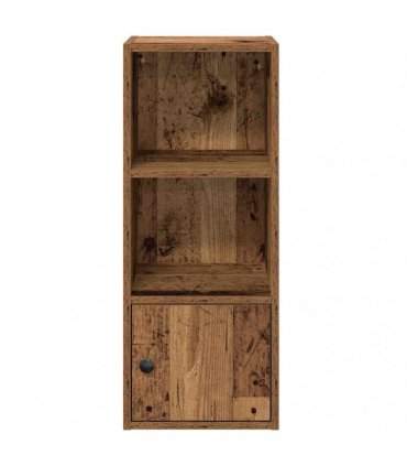 vidaXL Bookcase Old Wood 31x24x77 cm Engineered Wood