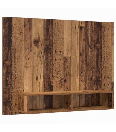 vidaXL TV Cabinet Set Old Wood 120 x 23.5 x 90 cm Engineered Wood
