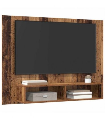 vidaXL TV Cabinet Set Old Wood 120 x 23.5 x 90 cm Engineered Wood
