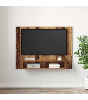 vidaXL TV Cabinet Set Old Wood 120 x 23.5 x 90 cm Engineered Wood