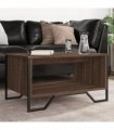 vidaXL Coffee Table Brown Oak 75x51x40 cm Engineered Wood