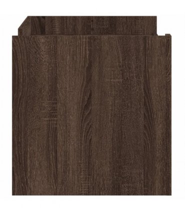 vidaXL Coffee Table Brown oak 100x50x50 cm Engineered Wood