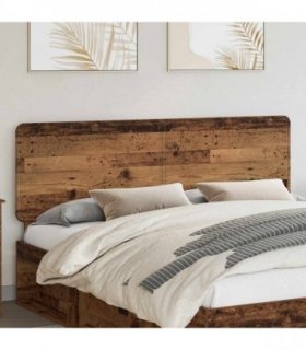 vidaXL Headboard Old Wood Engineered wood