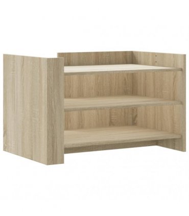 vidaXL Coffee Table Sonoma Oak 80x50x50 cm Engineered Wood