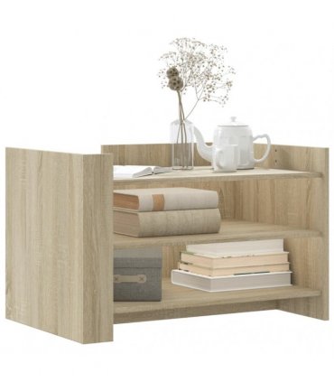 vidaXL Coffee Table Sonoma Oak 80x50x50 cm Engineered Wood