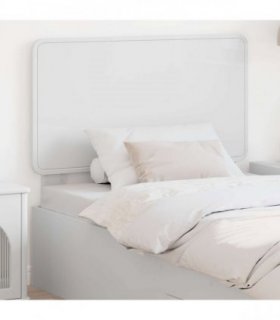 vidaXL Headboard White Engineered wood