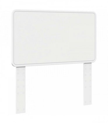 vidaXL Headboard White Engineered wood