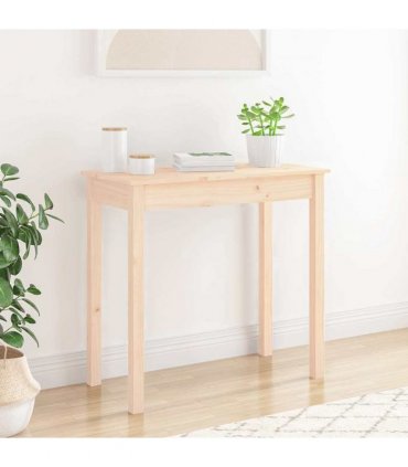 vidaXL Console Table 80x40x75 cm Solid Wood Pine