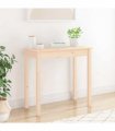 vidaXL Console Table 80x40x75 cm Solid Wood Pine