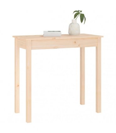 vidaXL Console Table 80x40x75 cm Solid Wood Pine