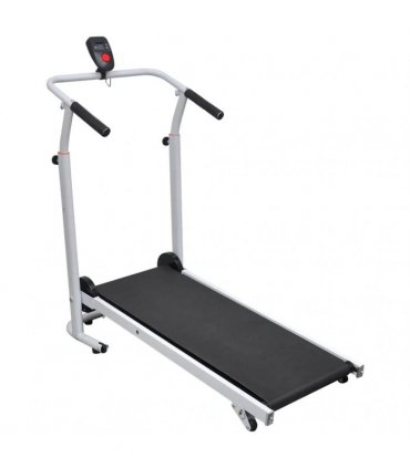 vidaXL Mini Treadmill Folding 93 x 36 cm Black