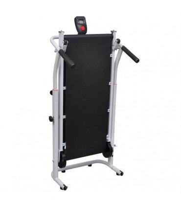 vidaXL Mini Treadmill Folding 93 x 36 cm Black