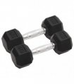 vidaXL Dumbbells 2 pcs 12 kg Total Cast Iron