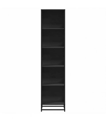 vidaXL Book Cabinet Black 40x35x170.5 cm Engineered Wood