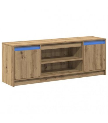 vidaXL TV Units Brown 139.5 x 34 x 50 cm Engineered wood