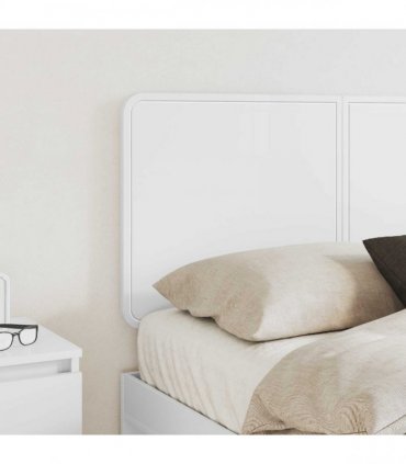vidaXL Headboard White Engineered wood