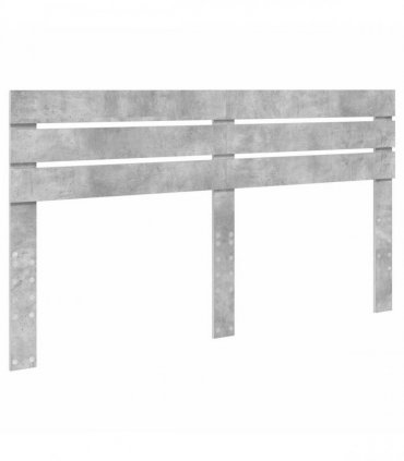 vidaXL Headboard Concrete Grey Engineered wood