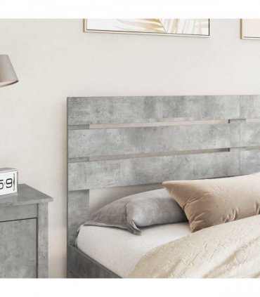 vidaXL Headboard Concrete Grey Engineered wood