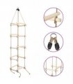 vidaXL Kids Rope Ladder 200 cm Wood