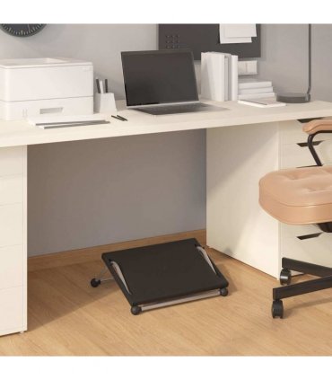 vidaXL Footrest Black 45x40x13.5 cm