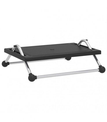 vidaXL Footrest Black 45x40x13.5 cm