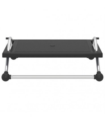 vidaXL Footrest Black 45x40x13.5 cm