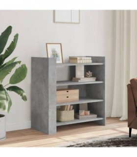 vidaXL Sideboard Concrete Grey 73.5x35x75 cm Engineered Wood